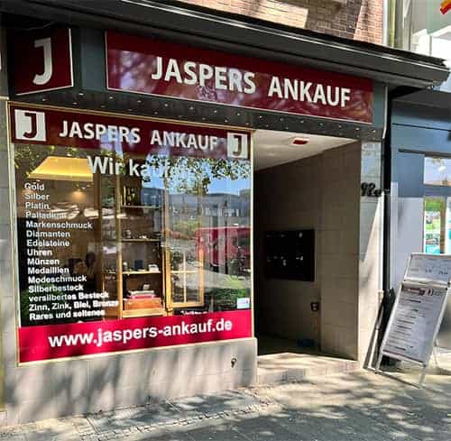 Die JASPERS-Ankauf Filiale für Goldankauf in Tönisvorst.