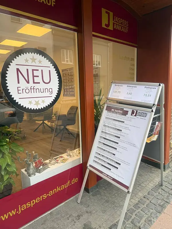 Goldankauf Wegberg Filiale von Jaspers Ankauf.